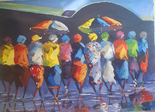 Women from the shops